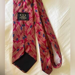 Fendi Roma tie